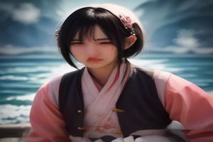 乐可漫画版页面截图，精美插图风格，人物线条细腻，配色清新